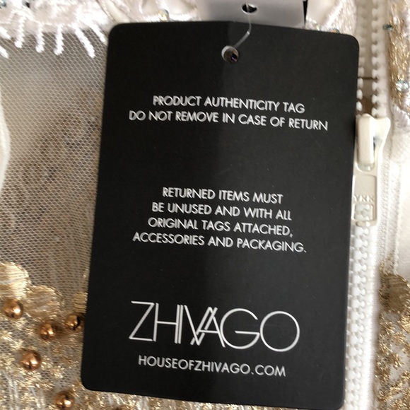 zhivago CHRYSLER dress IN MOET size 2 - Picture 16 of 16